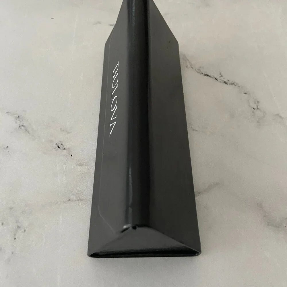 Used Empty Bulova brand eye glasses or sunglasses triangle case magnetic close